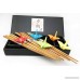 Multi Colored Crane Birds Set of 5 Chopsticks and Rest Set Asian Dining Dinnerware Accessory Chopstick Set For Five Great Housewarming Gift For Sushi Ramen Enthusiasts - B01GLYDCFI